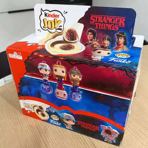 ราคาโรงงานขายส่ง คินเดอร์จอย ช็อกโกแลตเซอร์ไพรส์เอ้ก สเตรนเจอร์ธิงส์ รุ่นที่ 1 72 ชิ้น ของเล่นผสมในกล่องขนม ราคาพิเศษ - Product Image 6