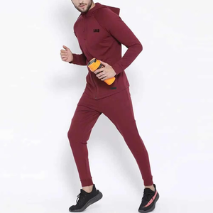 Conjunto Deportivo de Invierno para Hombre, de Alta Calidad, Transpirable, Ligero, 100% Poliéster, con Capucha, para Entrenamiento Deportivo y Jogging - Product Image 2