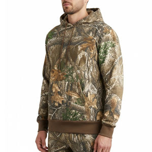 Meilleur fabricant de vêtements : Sweat à capuche camouflage de chasse pour hommes, best-seller, sweat à capuche camouflage de chasse épais pour hommes - Product Image 3