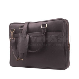 Leather <b>Laptop</b> Bag Premium Design With Spacious Storage Compartments And Durable Build Perfect For Office <b>Work</b> Business Travel - Product Image 2
