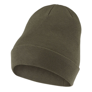 Nuevo diseño de gorro de punto de moda unisex para invierno, gorros de jacquard bordados en color sólido. - Product Image 2