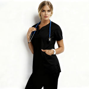 Ensemble de Blouses et Pantalons Médicaux pour Femmes 2026 – Vente en Gros, Personnalisable, Tissu Tricoté de Qualité Supérieure, Idéal pour Usage Hospitalier - Product Image 6