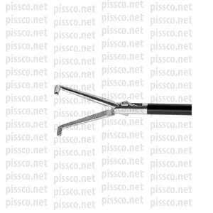 Best Manufacturer Pissco For Bariatric Surgery Mixer Clamp 90 Degree Angled 5mm x 31cm Laparoscopic Medical Instruments