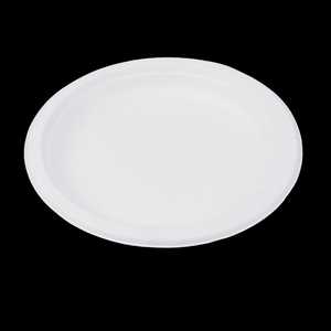 Wholesale Round Plastic Divided <b>Plate</b> for Takeaway Casual Use White <b>Disposable</b> <b>plates</b> compostable - Product Image 2