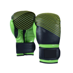 Gants de boxe MMA pour hommes - Personnalisables en cuir PU antidérapant, respirants, à séchage rapide, pour sports de plein air professionnels, avec fermeture auto-agrippante - Product Image 6