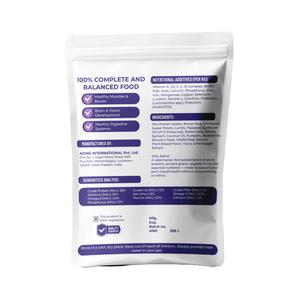 ODM Nourriture végétalienne équilibrée pour chiens avec lentilles pois chiches et patate douce 100% protéines végétales sans sous-produits animaux OEM disponible - Product Image 2