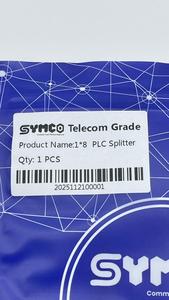 Divisor Óptico de Fibra PLC Symco 1x8, Divisor Óptico Pasivo de Grado Telecomunicaciones 1260-1650nm para Red FTTH - Product Image 4