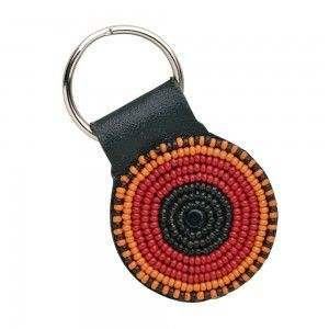 Classic Embroidered Christmas Beaded Keychain Premium Holiday Key Holder for Men Women and <b>Kids</b> At Best Price - Product Image 2
