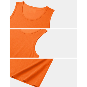 Débardeur pour homme très demandé, look moderne et élégant, taille personnalisable et impression de logo. - Product Image 4