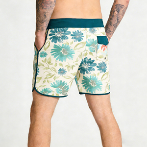 Shorts cargo, shorts de plage, shorts de sport pour homme 4 directions extensibles avec poche, séchage rapide, respirant, imperméable pour l'entraînement - Product Image 2