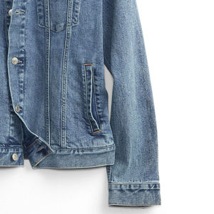 Veste en jean vintage personnalisée pour hommes, décontractée, délavée, grande taille, vente en gros - Haus Industries - Product Image 6