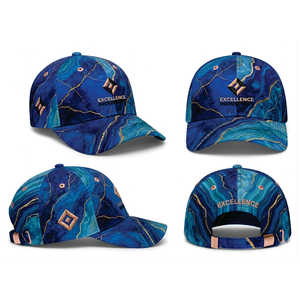 2026 New Pakistan Factory Custom 6 Panel 3D Embroidery Logo Quick Dry Breathable <b>Waterproof</b> 100% Polyester Sporty Baseball <b>Cap</b> - Product Image 1