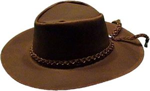 Sombrero de Vaquero de Piel Sintética a Precio Económico al por Mayor para Uso Unisex en Exteriores con Forma Ancha y Moldeable - Product Image 2