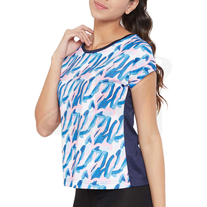 Camiseta de Algodón Ajustada para Mujer, Tejido Elástico, Transpirable, Suave al Tacto, Informal, Verano, Ajuste al Cuerpo, Elegante, Uso Diario, Moda - Product Image 2