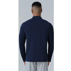 Bulk Discount Custom Printed Athletic Quarter Zip <b>Running</b> Gym Track <b>Jacket</b> Quick Dry <b>Lightweight</b> - Product Image 6
