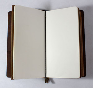 Custom Logo <b>A5</b> Hardcover Leather Journal Paper <b>Notebook</b> With Elastic Band Kraft Black Planner For Students - Product Image 4