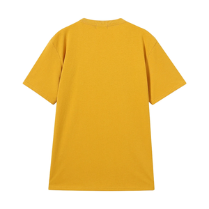 Camiseta Premium de Algodón Dorado con Cuello Redondo para Hombre |   Camiseta con Letras Griegas Bordadas en Chenilla, Dobladillo Curvo, Transpirable, Ropa Griega - Product Image 2