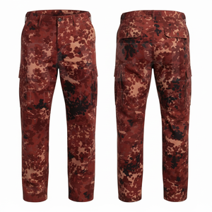 Whole Sale <b>Top</b> Quality Custom Camouflage Design Cargo Pants Outdoor Trousers Multi Pocket Cotton Heavy Duty Knee Pads Pants - Product Image 3