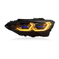 Phares LED de style laser pour BMW Série 4 G22 G23 G26 G80 G82 G83 M4 430i 435i 2021-2025 – Ensemble de feux avant DRL pour éclairage automobile