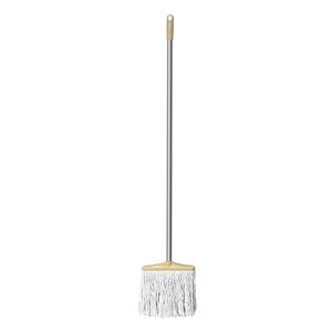 Cotton String <b>Mop</b> with Stainless Steel Rod Clamping Type Yarn <b>Mop</b> Dust Free Home Cleaning - Product Image 1