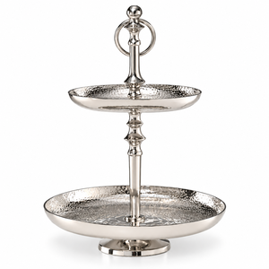 Support à chocolat en verre décoratif avec accents lune et étoile dorés pour hôtels, mariages et événements – Tailles et couleurs personnalisées disponibles - Product Image 3