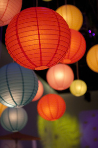 Farol de Papel Redondo de Seda Vietnamita, Colorido, de 20-60 cm, Decoración para Bodas, Festivales, Fiestas, Navidad, Hecho a Mano, Precio de Fábrica - Product Image 3