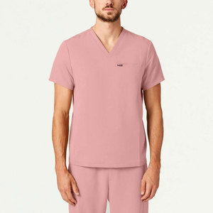 Combinaisons de travail pour hommes à manches courtes, couleur unie, teintes, avec 2 poches latérales personnalisées, en vente - Product Image 3