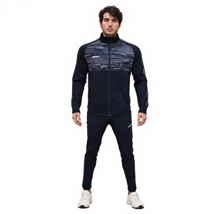 Nuevo Traje Deportivo de Otoño Tejido con 100% Fibra de Bambú, Chaqueta Holgada de Alta Gama para Hombre, Estilo Casual Urbano, Personalizable - Product Image 6