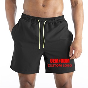 Shorts pour hommes en tissu éponge épais, style sport décontracté, respirants, en toile anti-plis, pour l'été - Product Image 5