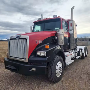 รถบรรทุกหัวลาก Western Star 4900 Tri Axle Sleeper พร้อมเตียงนอนแบบ Flat Top, เครื่องยนต์ Detroitt 500 แรงม้า, เกียร์ธรรมดา 18 สปีด มีสินค้าพร้อมส่ง 100%  ขาย - Product Image 3
