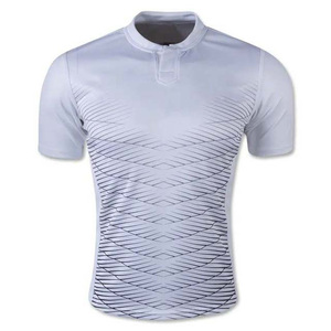 เสื้อรักบี้อเมริกันขายส่ง คุณภาพสูง ดีไซน์ใหม่ ระบายอากาศได้ดี ปรับแต่งได้ เสื้อฟุตบอลอเมริกันสำหรับสโมสร แขนสั้น - Product Image 1