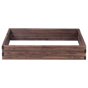 Kit de jardinière surélevée en bois pour pots de fleurs et jardinières - Product Image 6