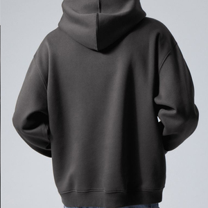 Custom Hoodies for Men Cotton Fleece Hoodie Men's <b>Sweatshirt</b> With Hooded Sustainable Mens Pullover Hoodie - Product Image 3