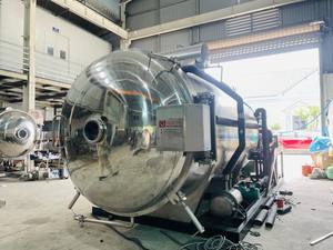 เครื่องอบแห้งแบบแช่เยือกแข็งอัตโนมัติเชิงพาณิชย์ ทำจากสแตนเลส SUS316L ควบคุมด้วย PLC พร้อมมอเตอร์ รุ่น WHFD-100 สำหรับการแปรรูปอาหาร - Product Image 5