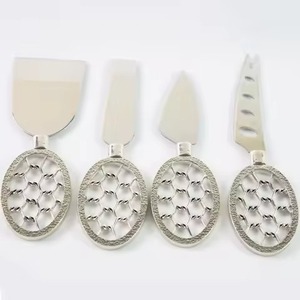 ชุดมีดสแตนเลสสำหรับชีส พร้อมที่ตัดชีส อุปกรณ์เสริมสำหรับเสิร์ฟในครัว - Product Image 4