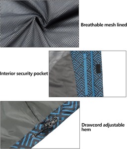 New Men's Loose Ripped Hole Denim Varsity <b>Jacket</b> Lapel Collar Plain Dyed Waterproof Casual Clothing Young Men Autumn Tops - Product Image 4