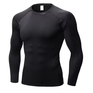 Camiseta de Compresión para Entrenamiento en Gimnasio para Hombre, Fabricante Personalizado OEM ODM, Venta al Por Mayor - Product Image 6