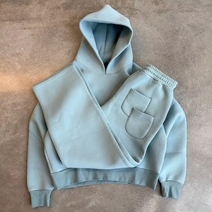 Custom Sports Tracksuit Manufacturer Factory Wholesale OEM ODM Private Label Training Wear <b>Jogger</b> Set Low MOQ Supplier - Product Image 2