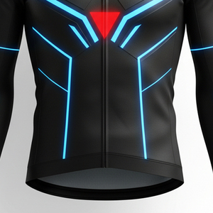 Maillot de cyclisme haute performance anti-UV, vêtements de vélo d'été, coupe aérodynamique, respirant, maillot de VTT pour entraînement en club - Product Image 2