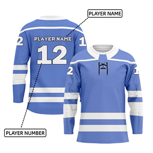 Fabricant en gros de maillots de hockey sur glace personnalisés par sublimation, uniformes d'équipe, impression OEM, fournisseur OEM ODM - Product Image 3