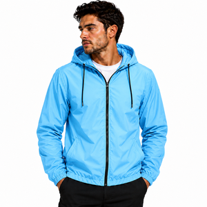Outdoor Windproof Waterproof Men's <b>Hooded</b> <b>Jacket</b> Custom Design Unisex <b>Hooded</b> <b>Rain</b> <b>Jacket</b> Men and Women - Product Image 2
