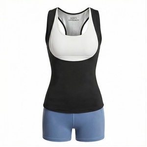 Conjunto de Yoga de 2 Piezas North Approach, Cierre Frontal Completo, Color Negro Sólido, Absorbe el Sudor, Ropa Deportiva para Mujer - Product Image 1