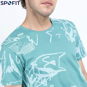 Unisex Custom Print Sublimation T <b>Shirt</b> <b>100</b>% <b>Polyester</b> Breathable Quick Dry Lightweight Casual Gym Running T <b>Shirt</b> Wholesale - Product Image 6