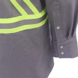 Ropa de Trabajo de Corte Holgado, Estilo Occidental, Resistente al Fuego y al Calor, Protección para Soldadura, Logotipo Personalizado al por Mayor - Product Image 5