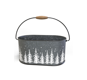 Customized Iron Caddy Organizer with Divided <b>Storage</b> Compartments and Portable Handle <b>for</b> Home Use - Product Image 4