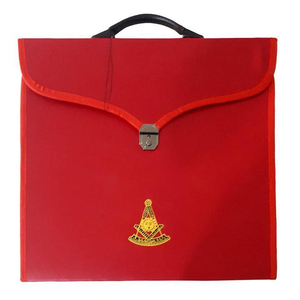 Estuche de Regalia Masónica Clásico de Cuero, Nuevo Estilo, Ecológico, Duradero, de Alta Calidad, Colores y Tamaños Personalizados, Estuches para Mandiles del Arco Real - Product Image 6