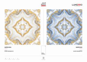 กระเบื้องพอร์ซเลนทันสมัยสวยงาม ขนาด 60x120 ซม. 600x1200 มม. 24x48 นิ้ว ผิวมันเงา ขนาดใหญ่ เหมาะสำหรับที่อยู่อาศัยและเชิงพาณิชย์ - Product Image 2