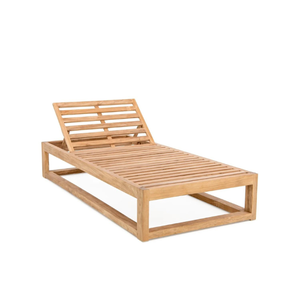 Tumbona de teca de estilo lujoso con alta calidad, totalmente impermeable, para decoración del hogar. - Product Image 2