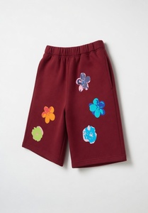 Pantalones Cortos de Algodón Súper Suaves para Mujer, Cintura Elástica, Corte Holgado, Ropa de Dormir Informal para el Hogar, Ropa Cómoda para Uso Diario - Product Image 4