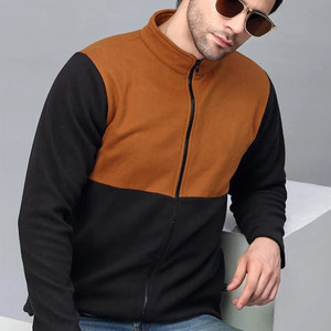 Fournisseur de vestes en polaire pour hommes à usage quotidien, usine de vestes en polaire polyester personnalisées, fabricant de vestes en polaire pour sports de plein air pour hommes - Product Image 5